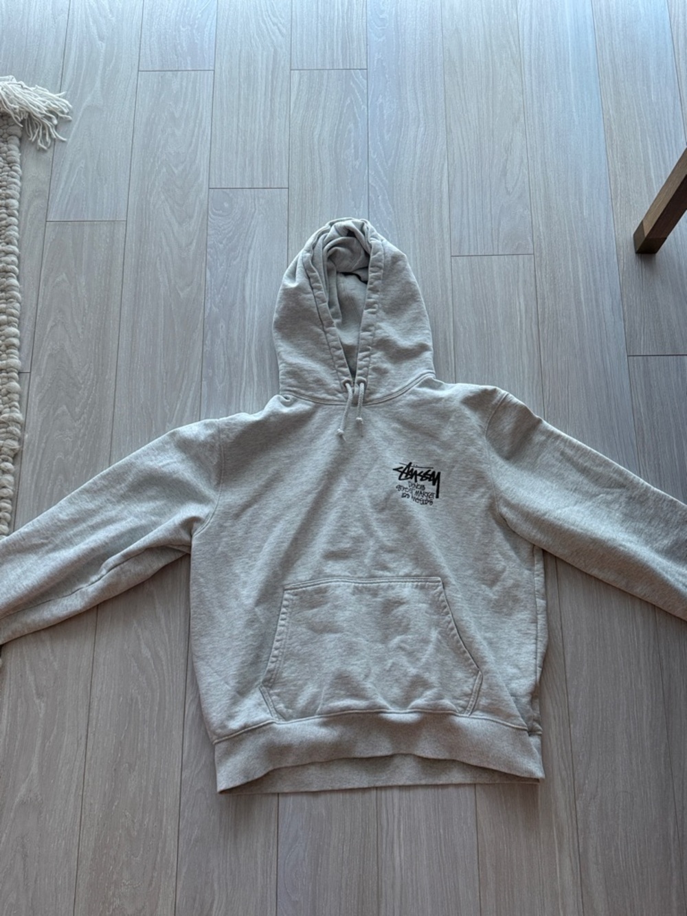 Stussy x Dover Street Market LA Grey Hoodie